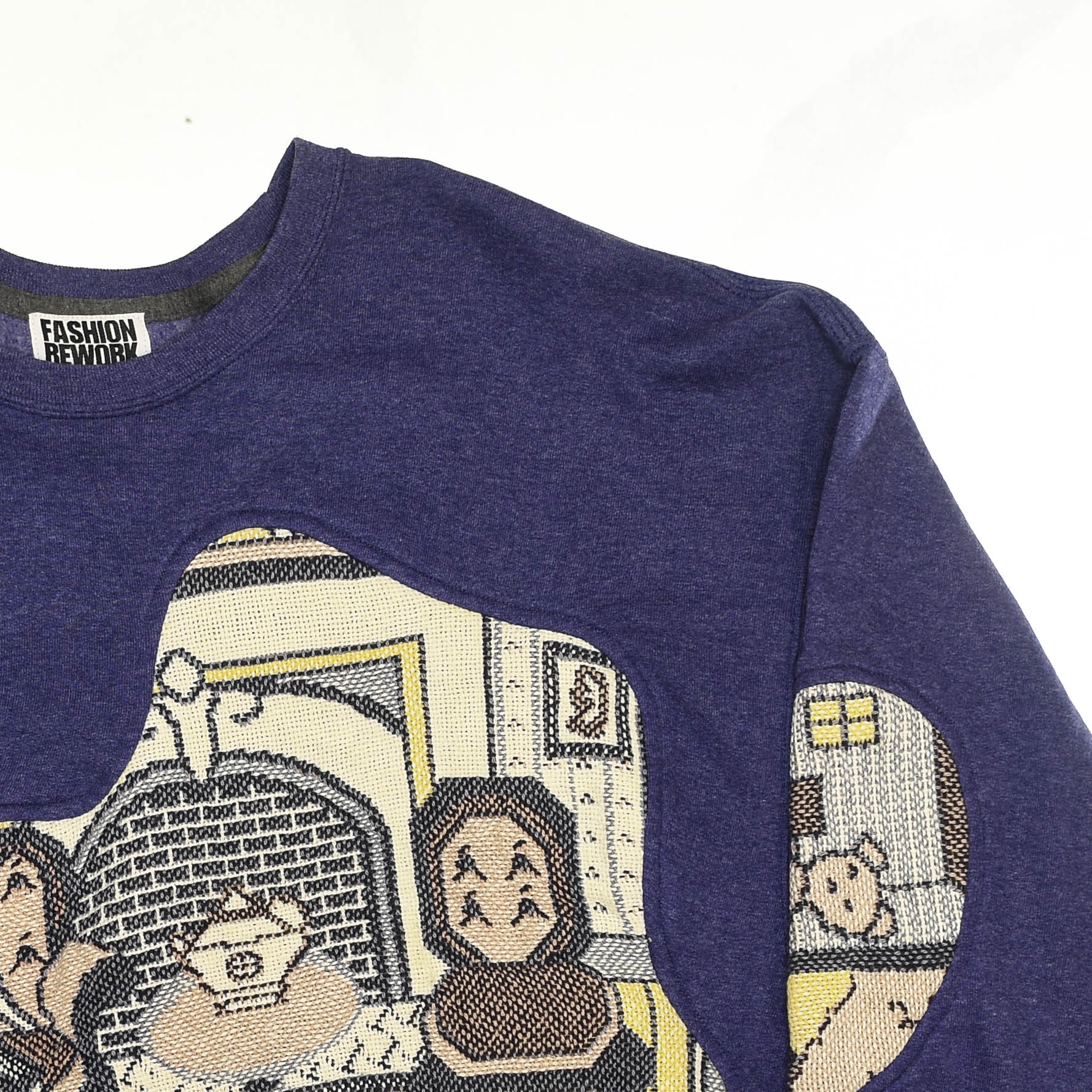 Victorian Doll House Amoeba Tapestry Pullover