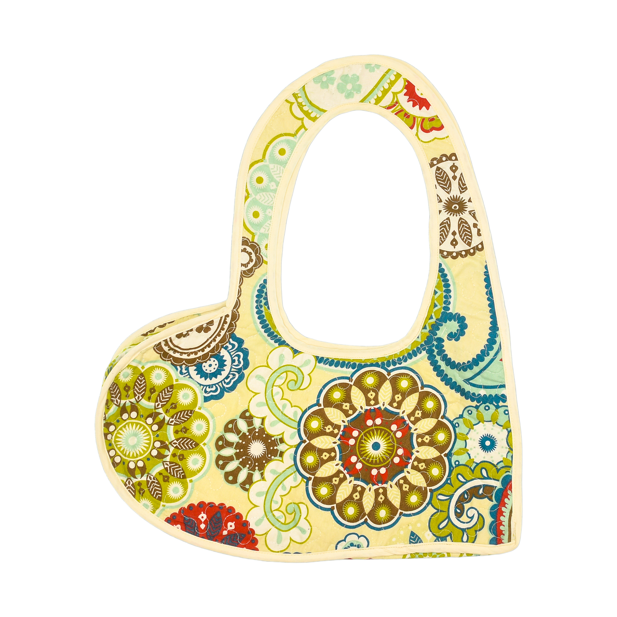Y2K Quilt Heart Bag