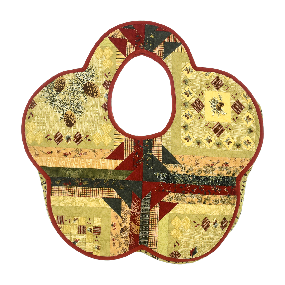 Pine Quilt Flower Bag