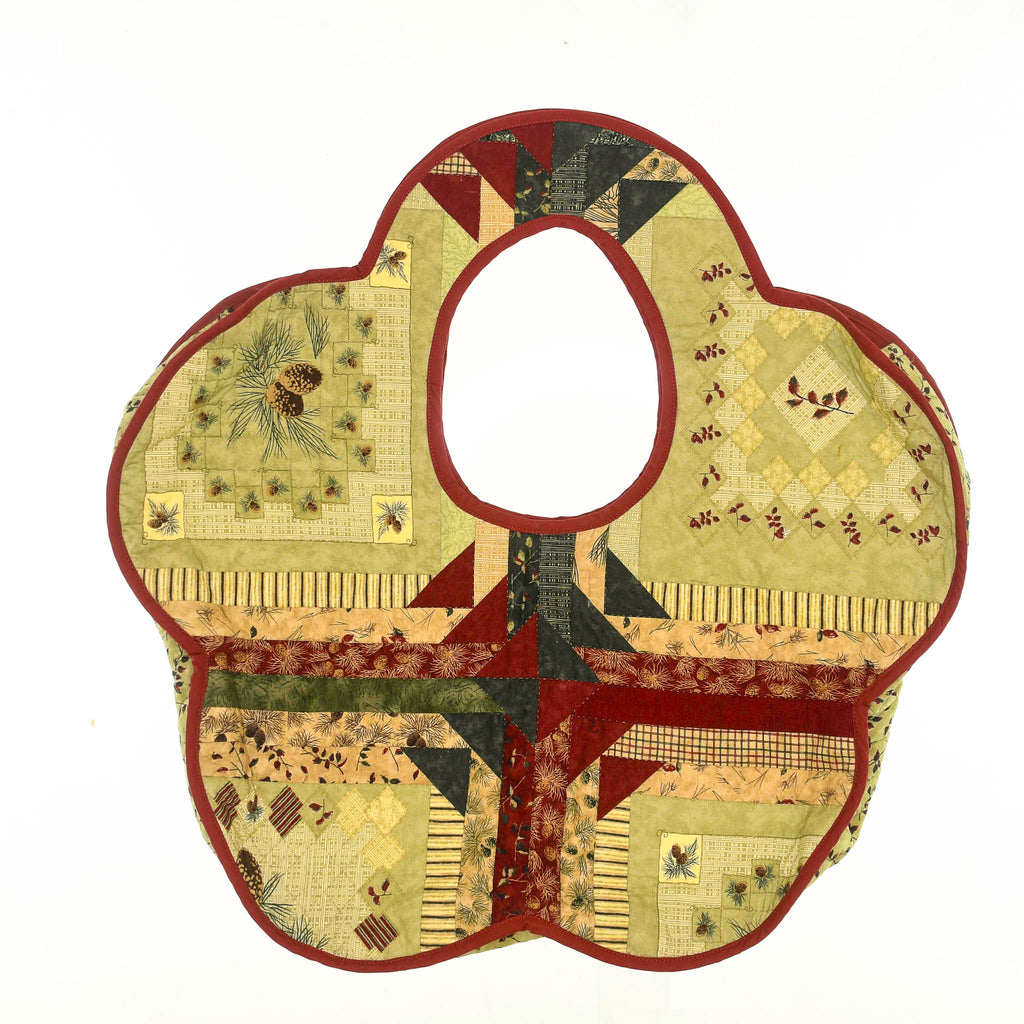 Pine Quilt Flower Bag
