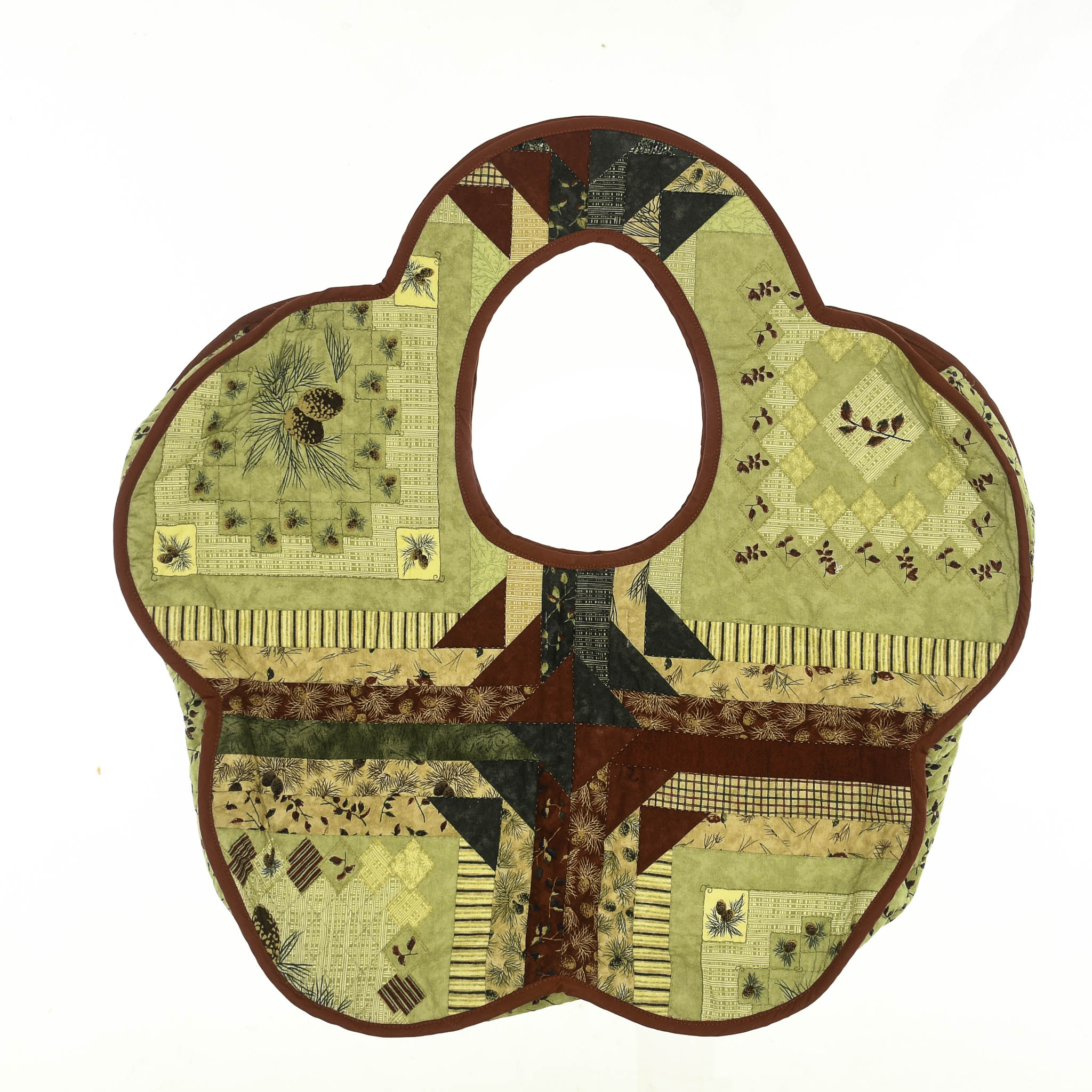 Pine Quilt Flower Bag