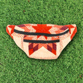 Patchwork Quilt Waist Bag | Red Star