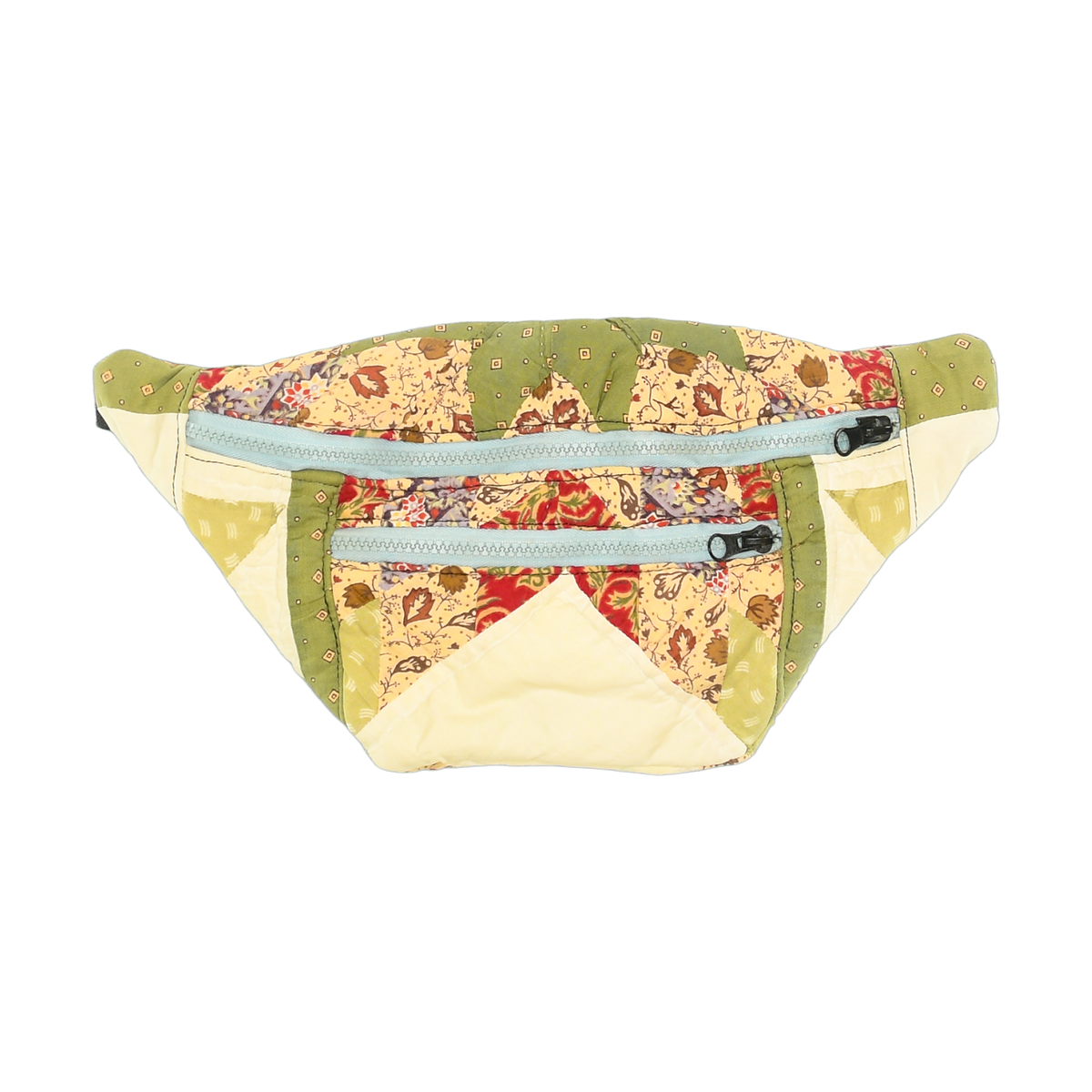 Patchwork Quilt Waist Bag | Floral + Cream