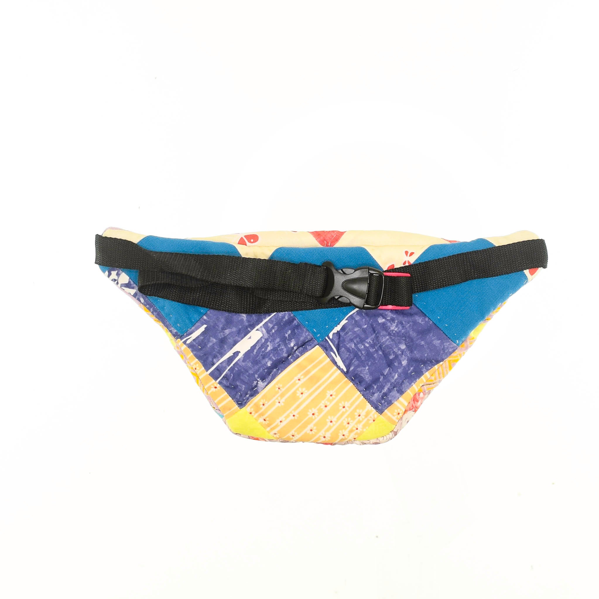 Patchwork Quilt Waist Bag | Bright Colorblock