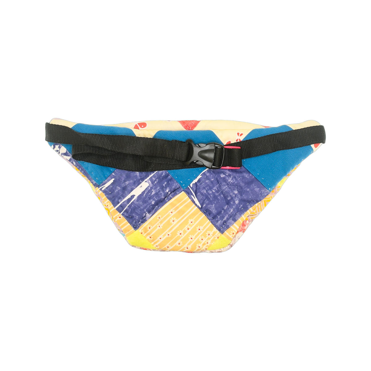Patchwork Quilt Waist Bag | Bright Colorblock