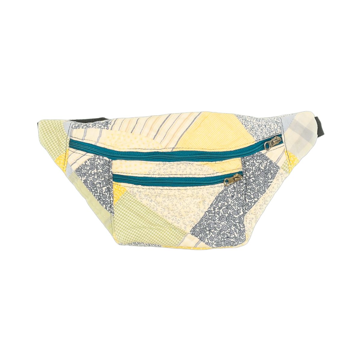 Patchwork Quilt Waist Bag | Golden Hour
