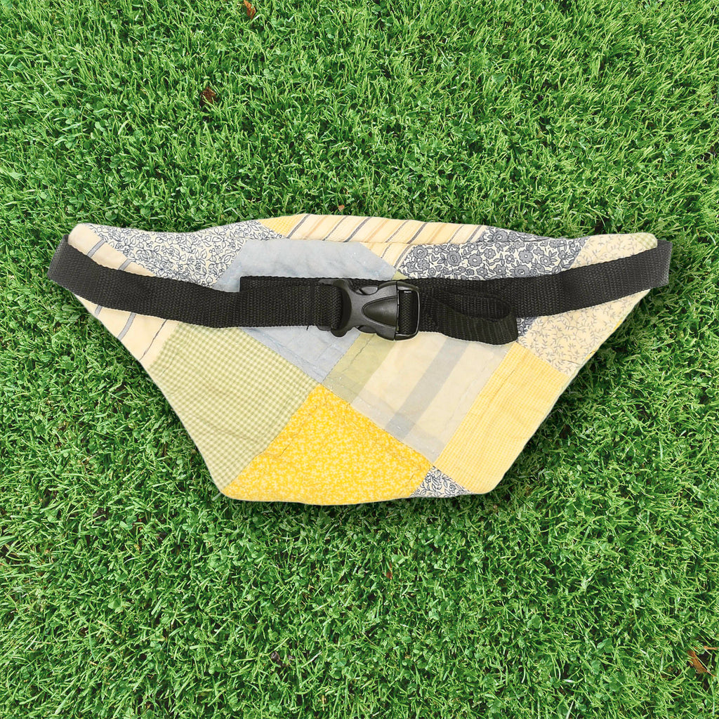 Patchwork Quilt Waist Bag | Golden Hour