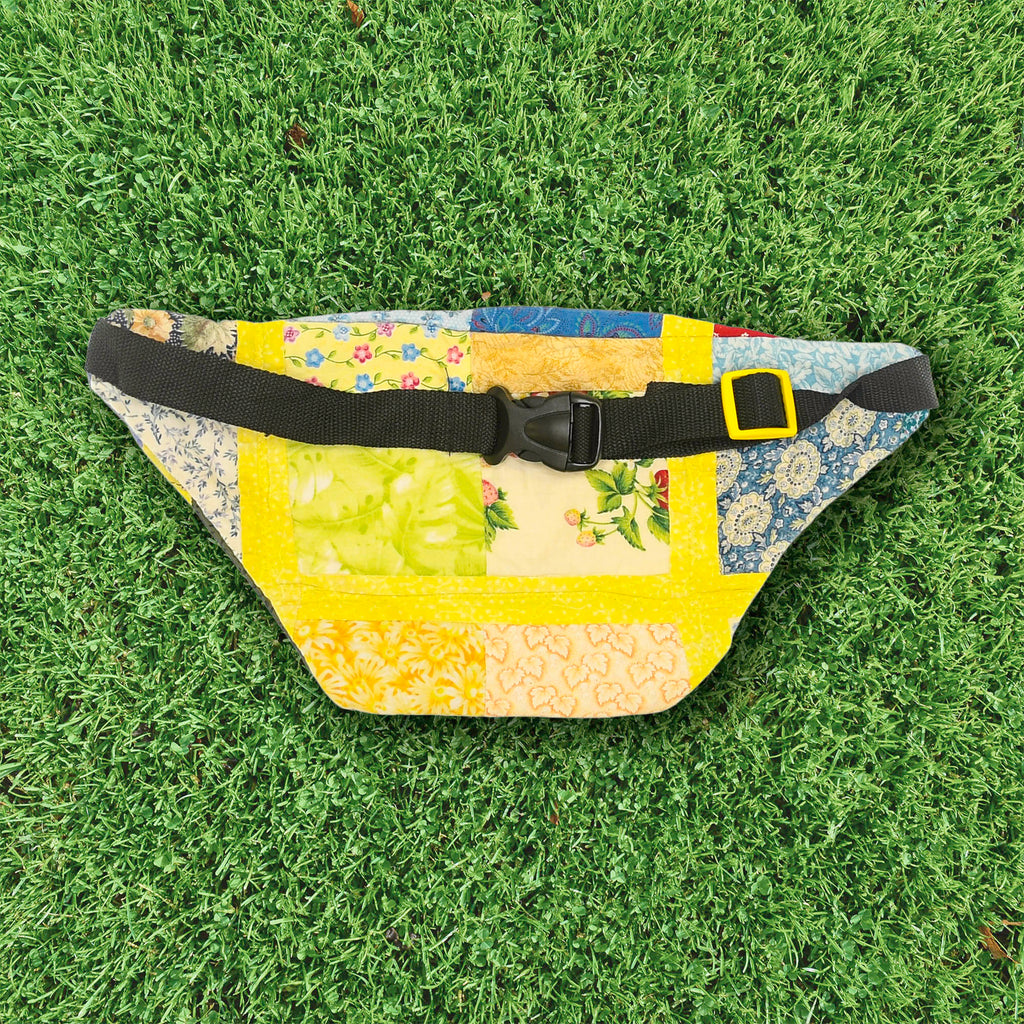 Patchwork Quilt Waist Bag | Sunshine Colorblock
