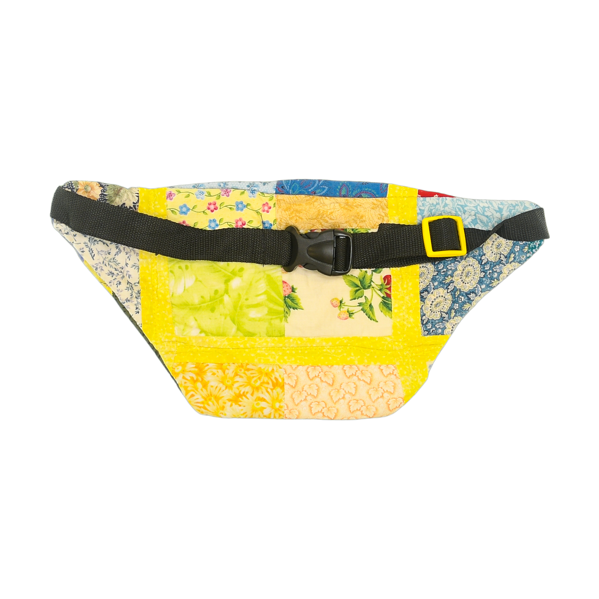 Patchwork Quilt Waist Bag | Sunshine Colorblock