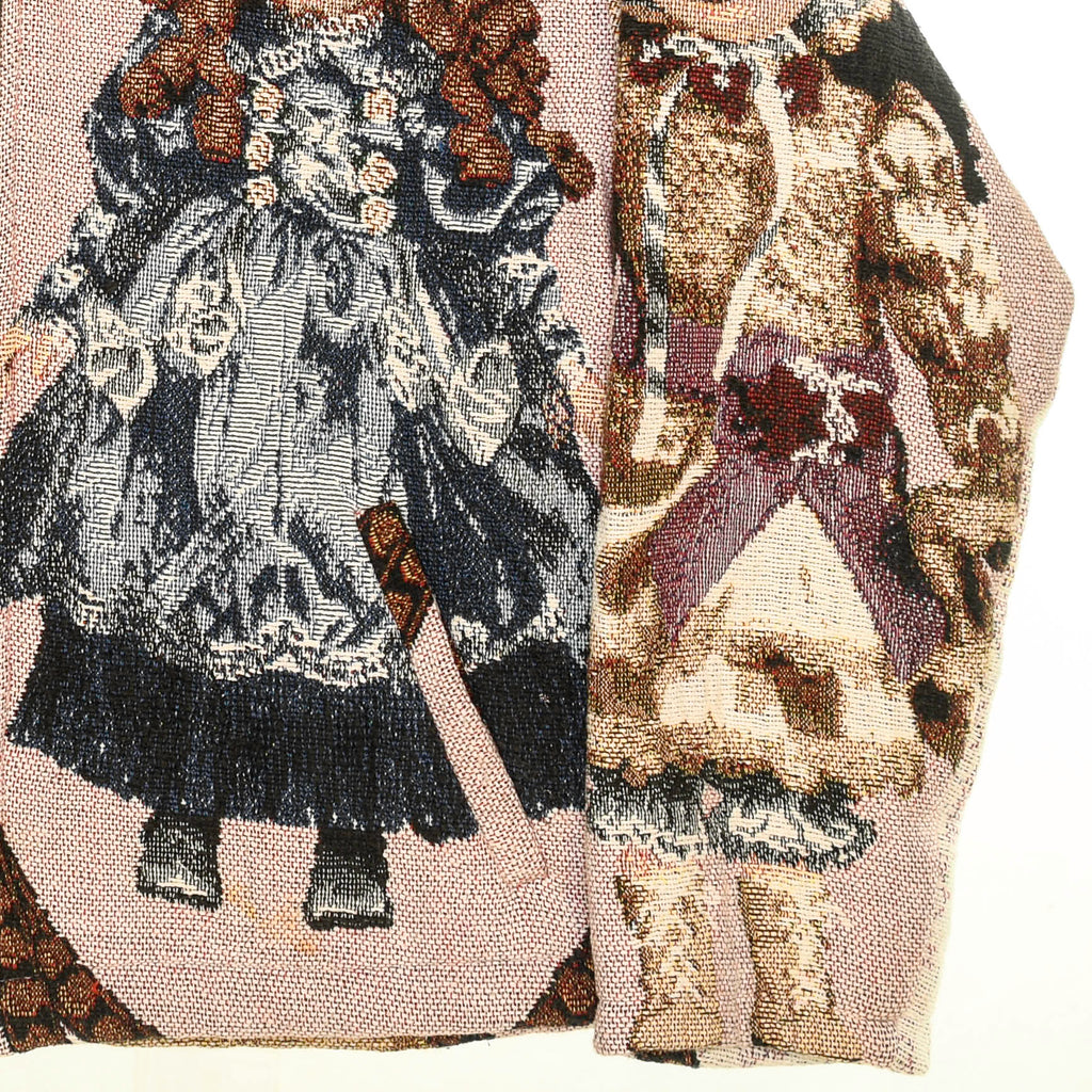 Victorian Doll Full Tapestry Zip Through
