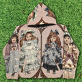 Victorian Doll Full Tapestry Zip Through