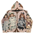 Victorian Doll Full Tapestry Zip Through
