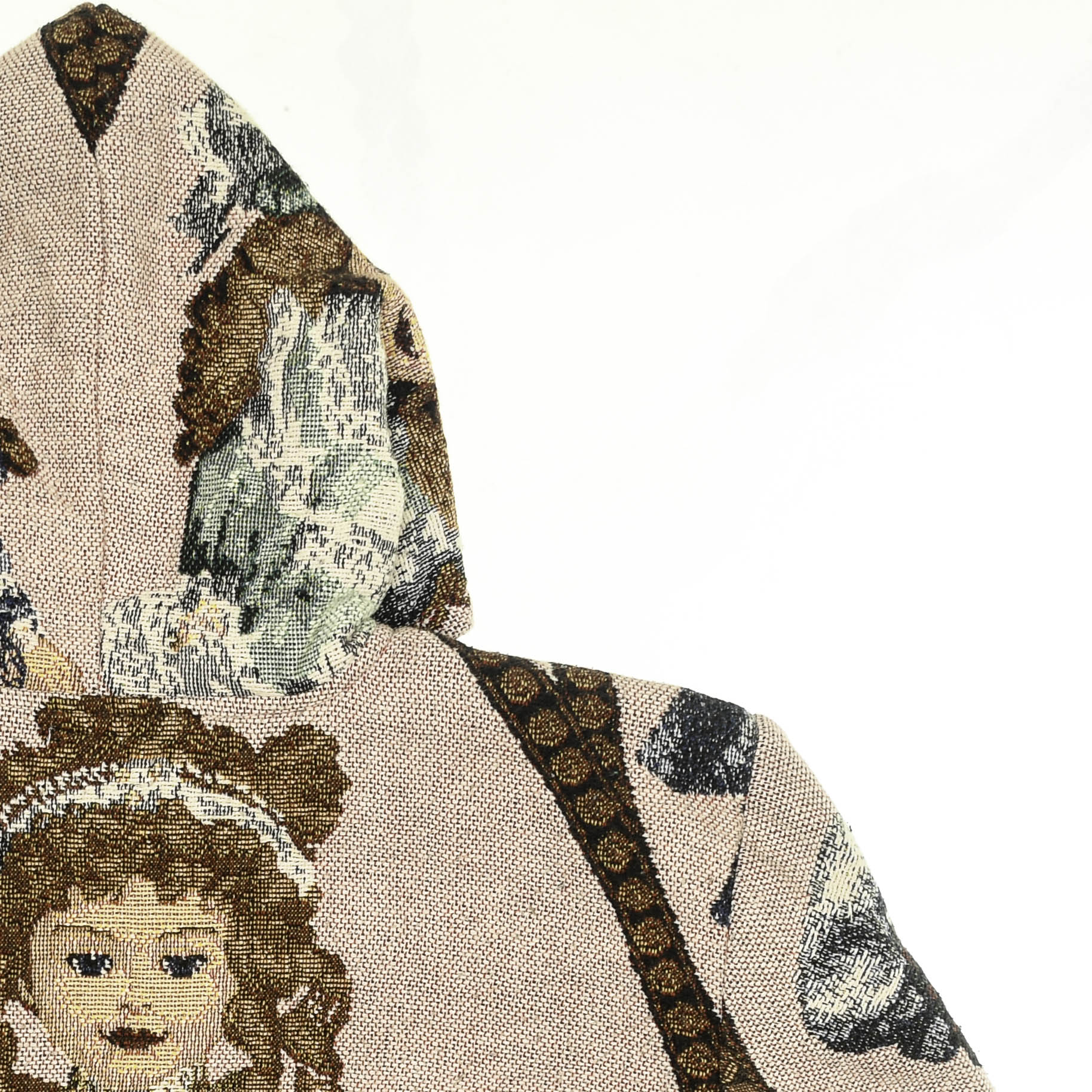Victorian Doll Full Tapestry Zip Through