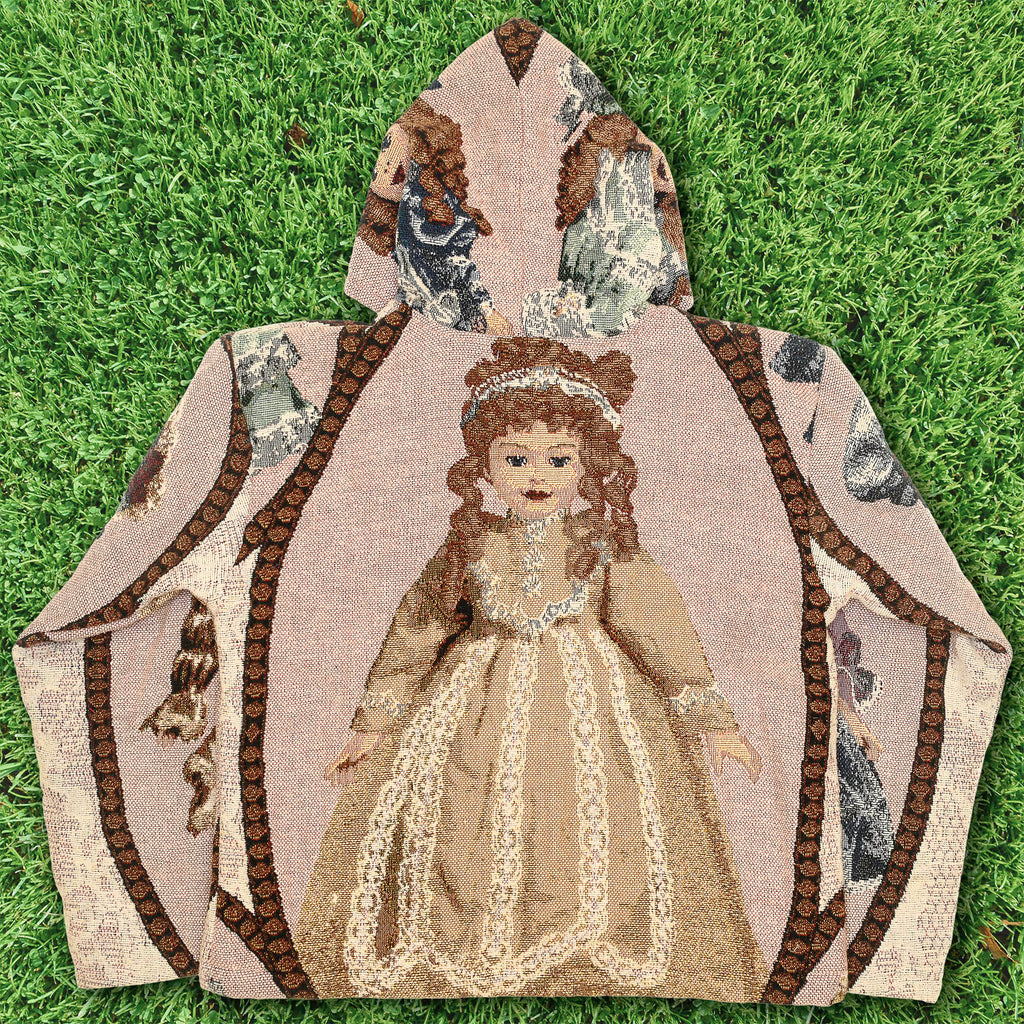 Victorian Doll Full Tapestry Zip Through