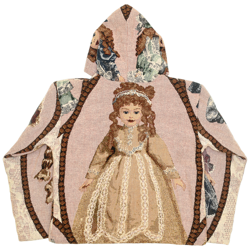 Victorian Doll Full Tapestry Zip Through