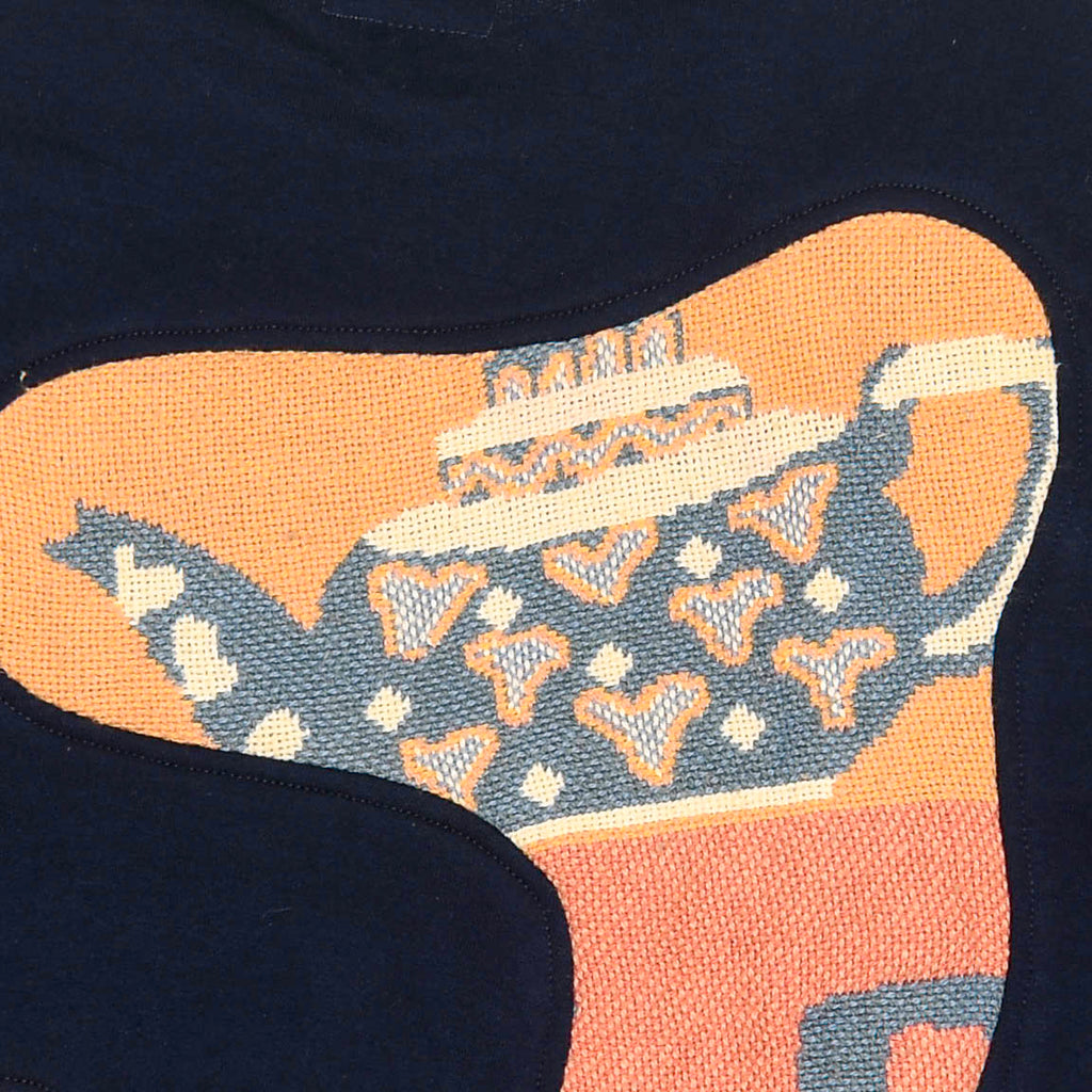 Floral Tea Pots Amoeba Tapestry Pullover