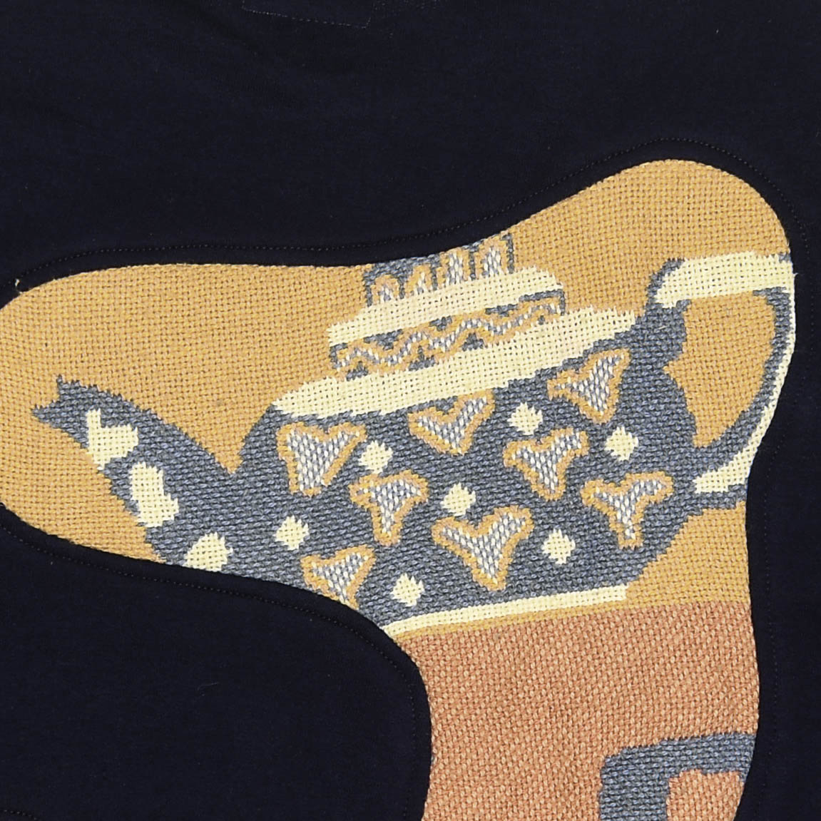 Floral Tea Pots Amoeba Tapestry Pullover
