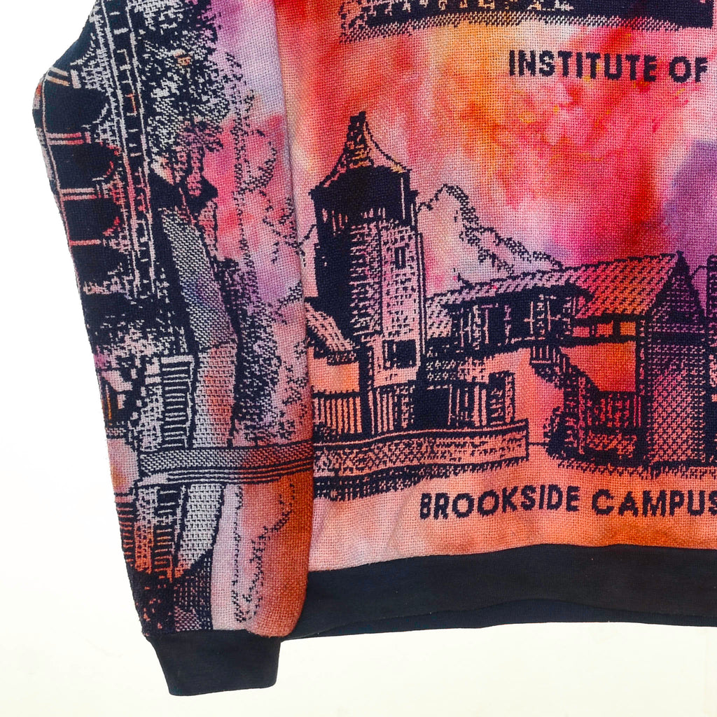 Brookside Campus Ice Dye Panel Pullover