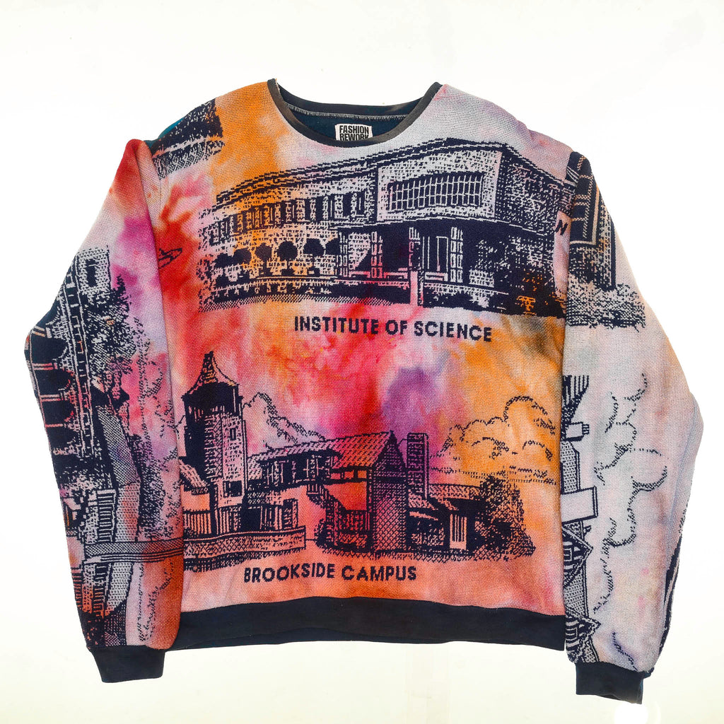 Brookside Campus Ice Dye Panel Pullover