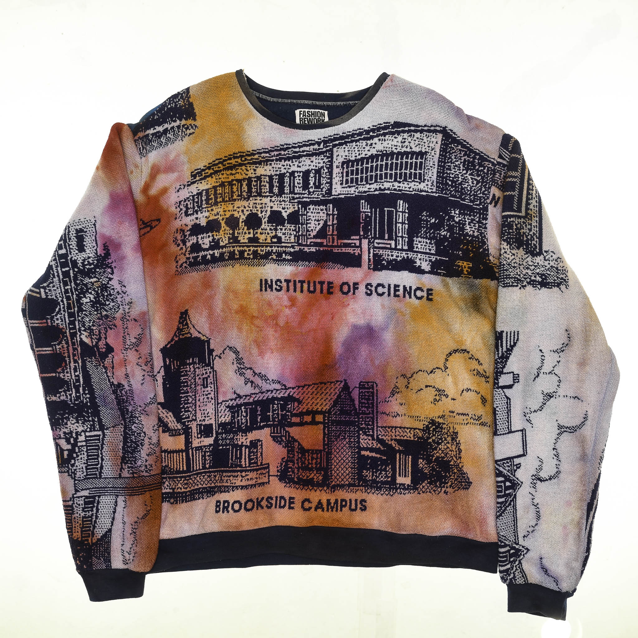 Brookside Campus Ice Dye Panel Pullover