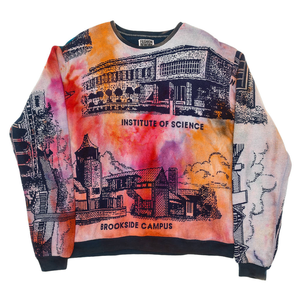 Cranbrook Michigan Institute of Science Campus Tapestry Panel Pullover