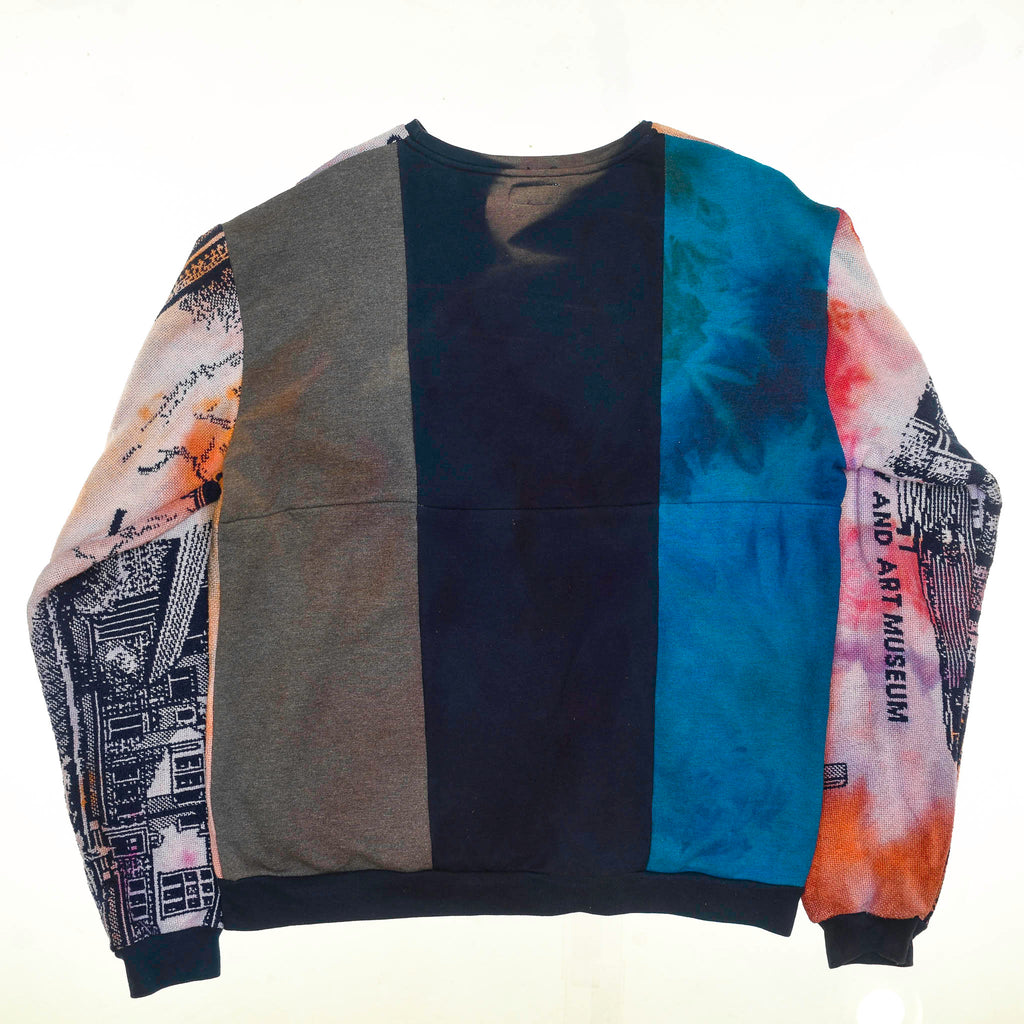 Brookside Campus Ice Dye Panel Pullover