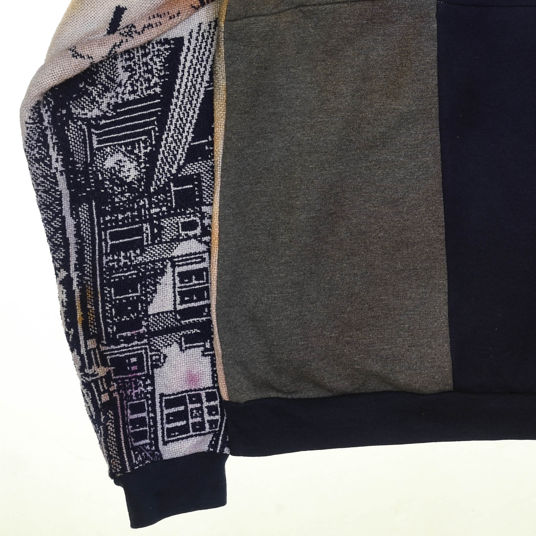 Brookside Campus Ice Dye Panel Pullover