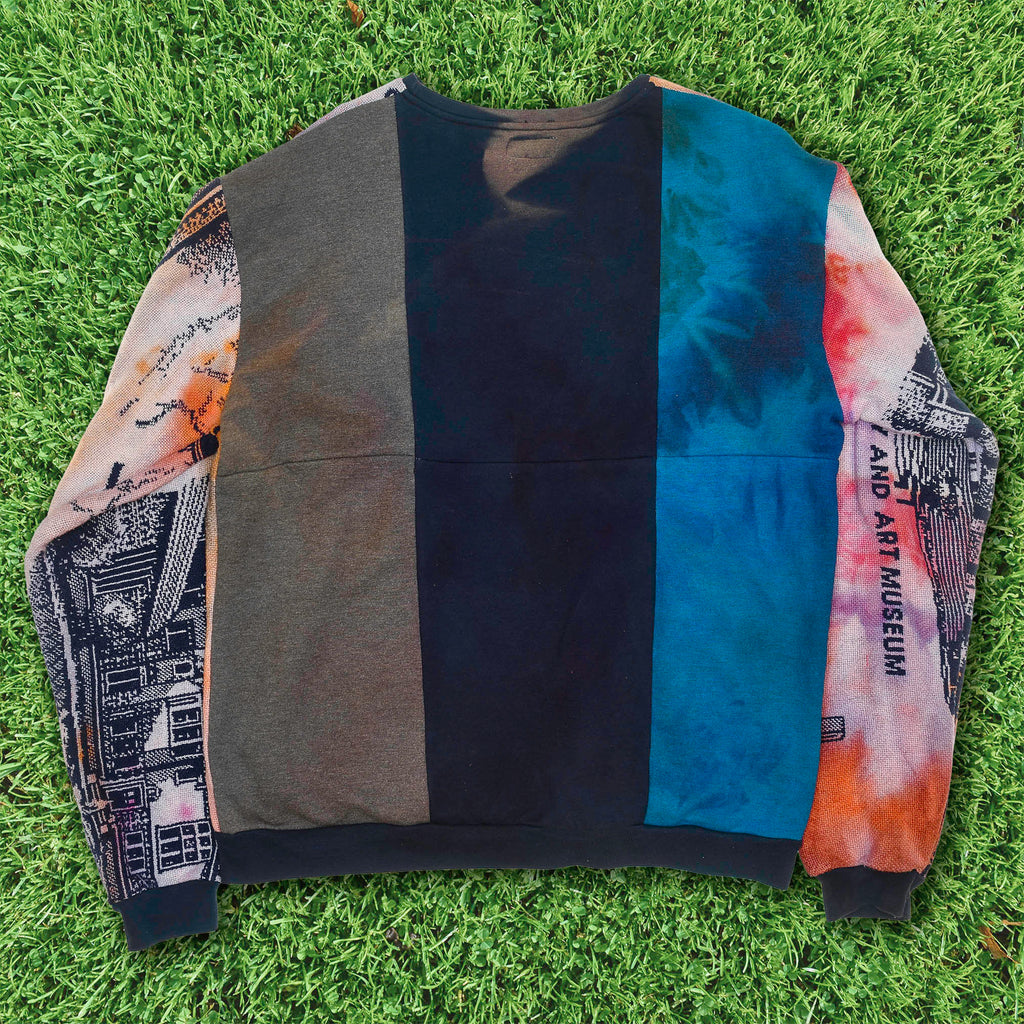 Brookside Campus Ice Dye Panel Pullover