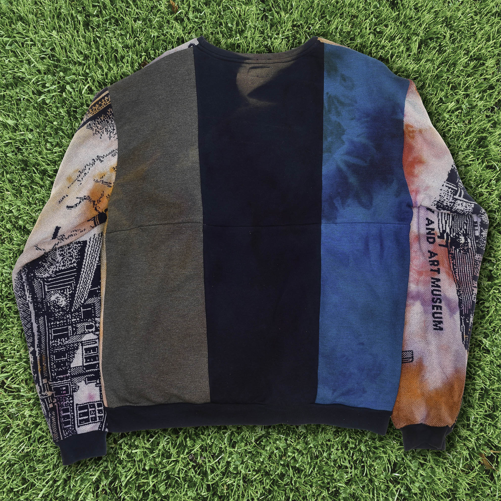 Brookside Campus Ice Dye Panel Pullover