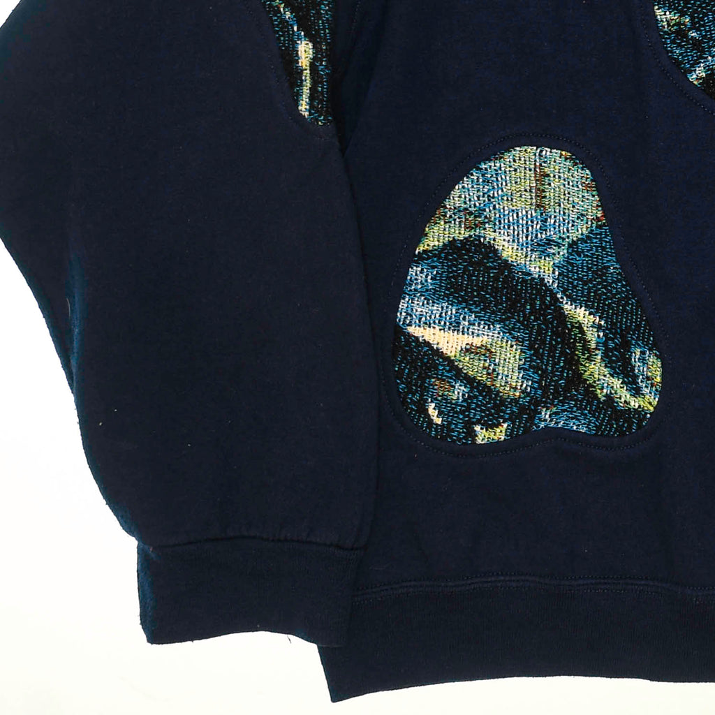 Blue Iris Renaissance Amoeba Tapestry Pullover