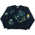 Blue Iris Renaissance Amoeba Tapestry Pullover