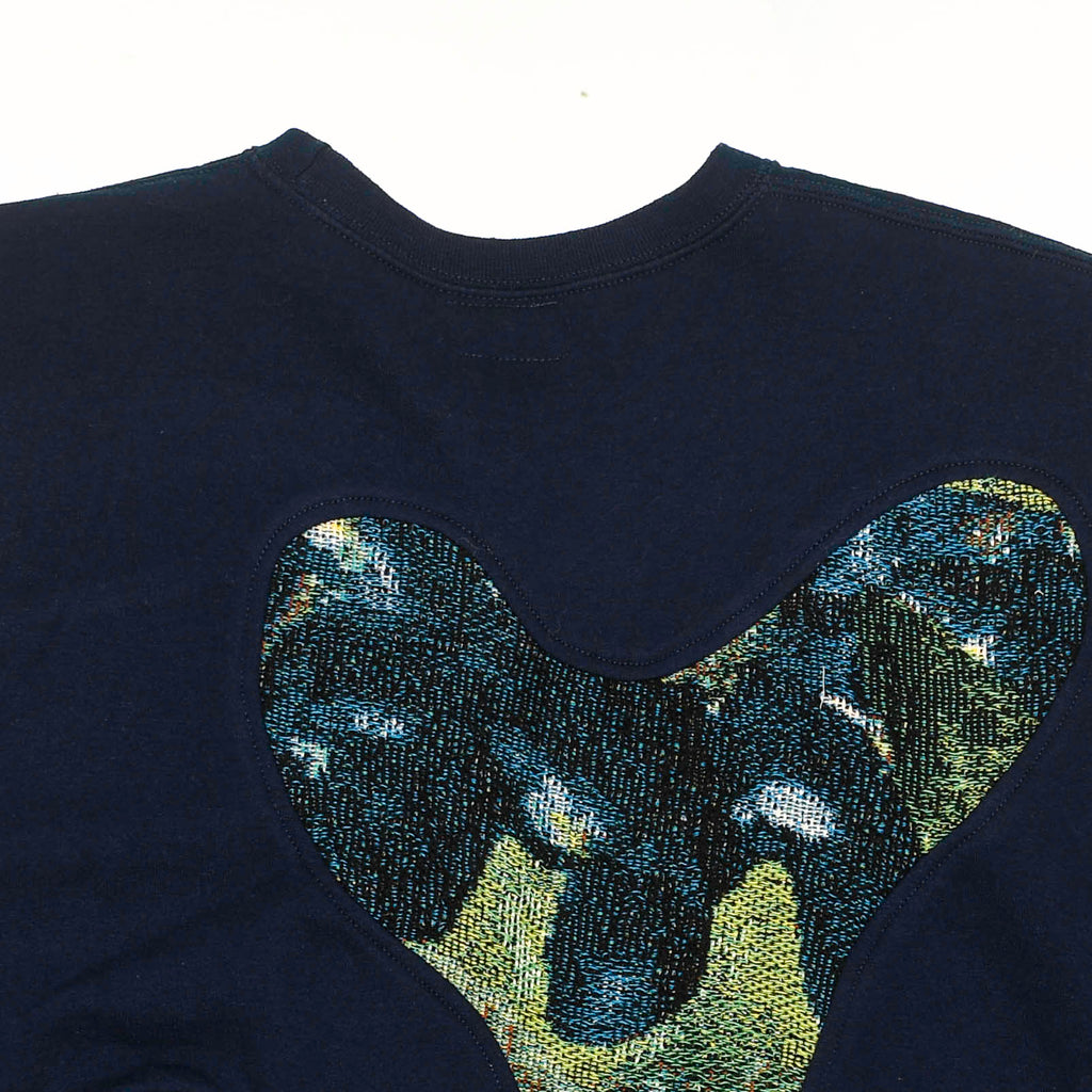 Blue Iris Renaissance Amoeba Tapestry Pullover