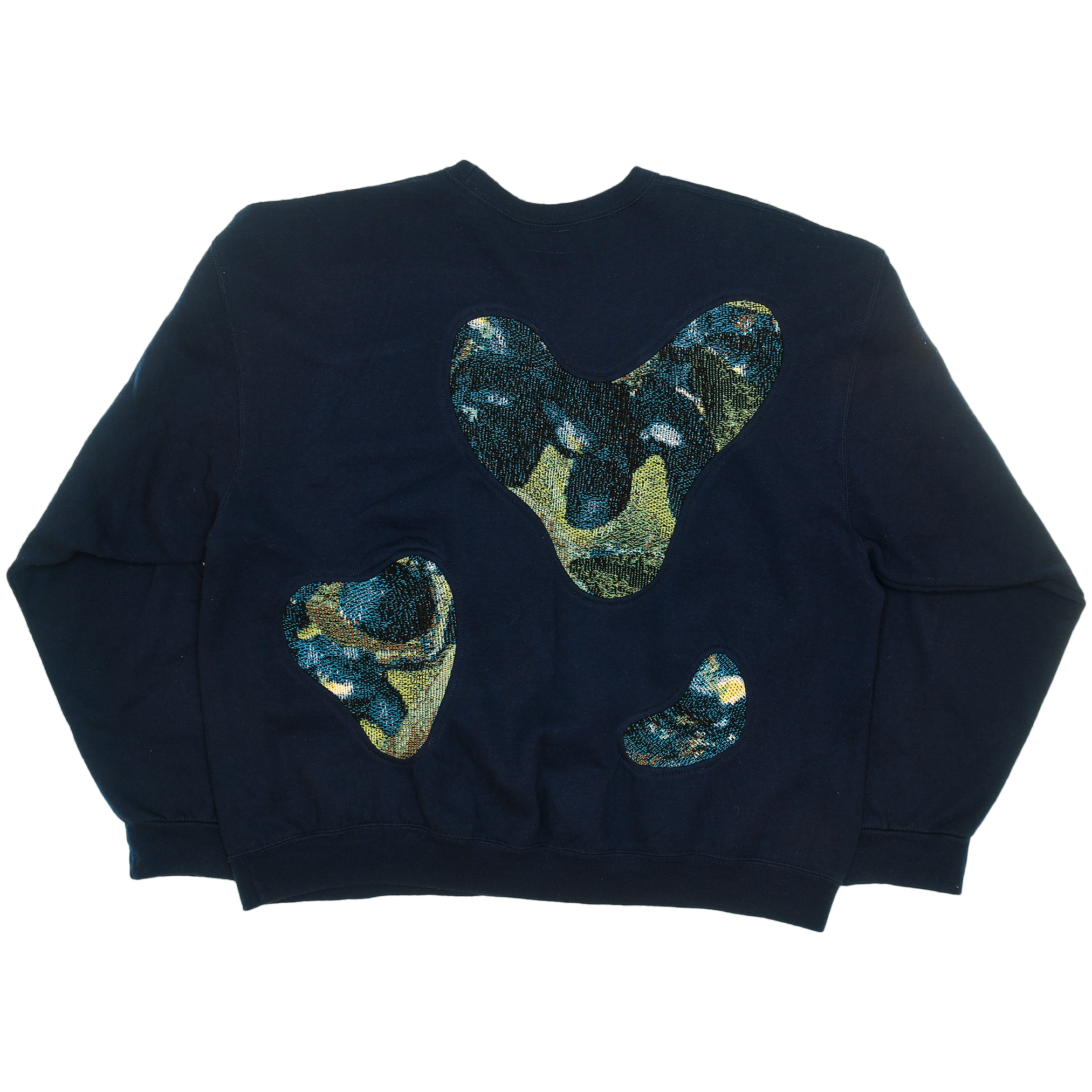Blue Iris Renaissance Amoeba Tapestry Pullover