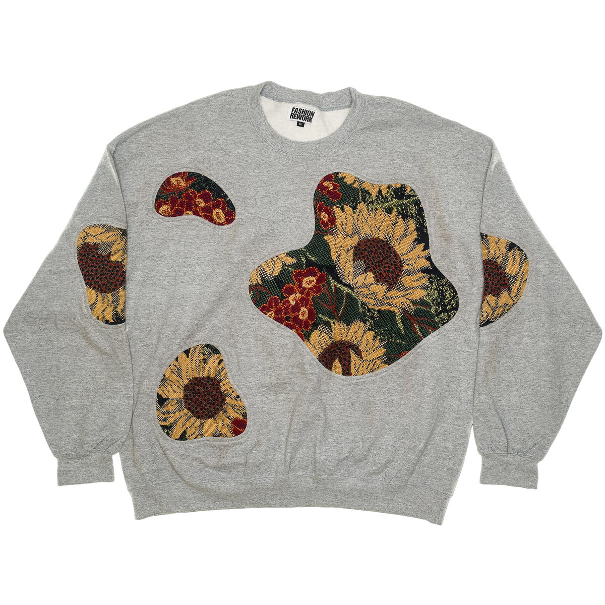 Sunflower Amoeba Tapestry Pullover