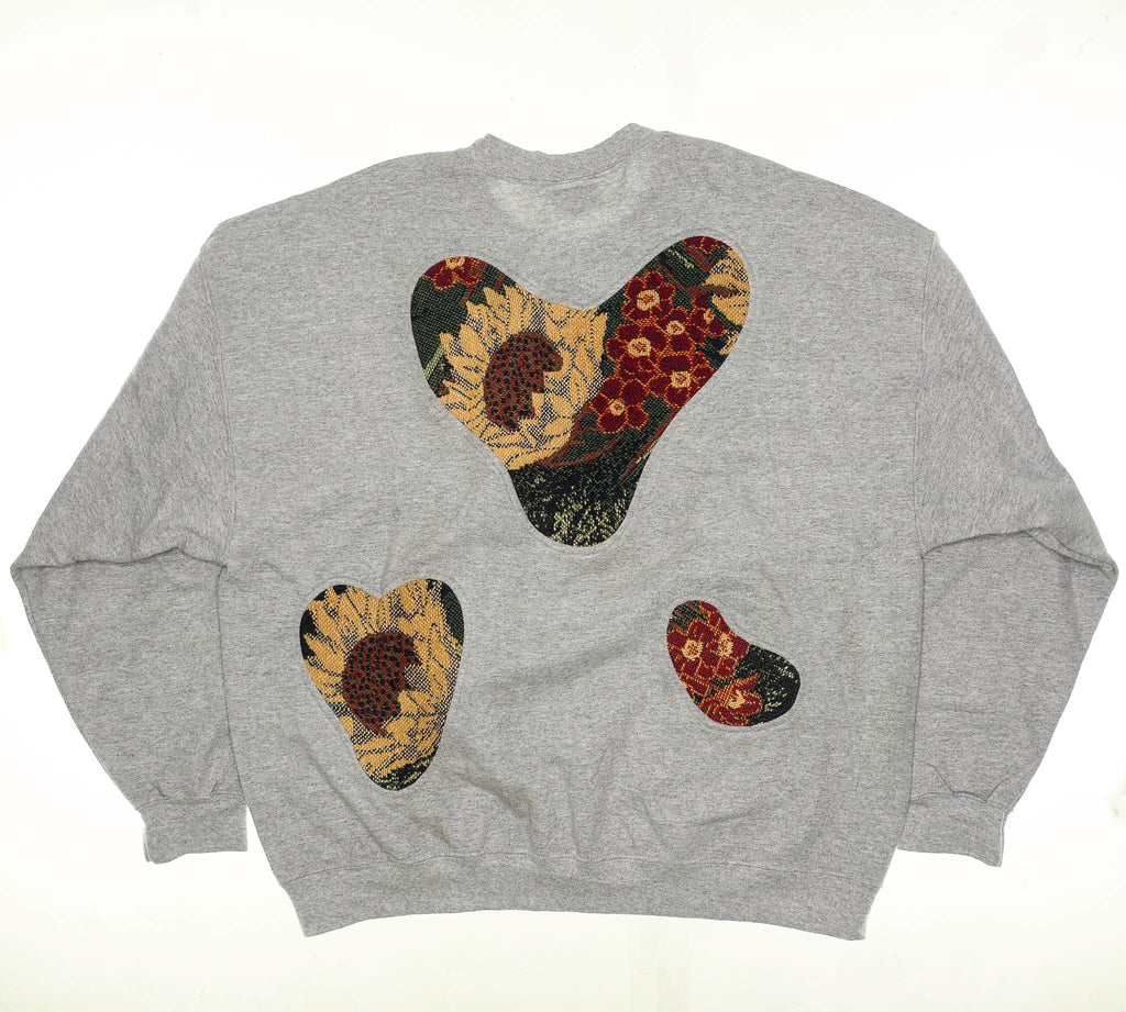Sunflower Amoeba Tapestry Pullover
