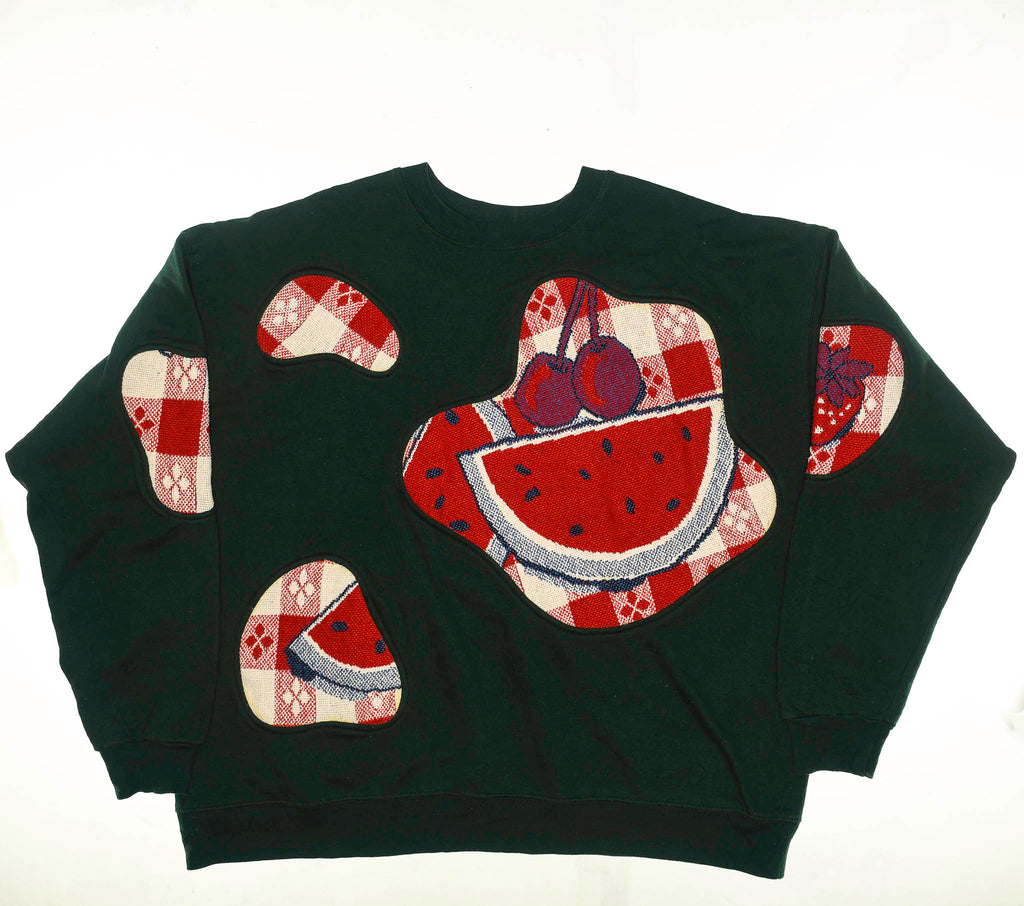 Summer Picnic Amoeba Tapestry Pullover