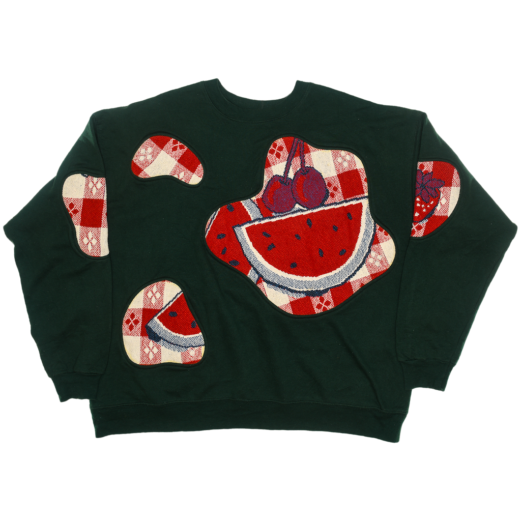 Summer Picnic Amoeba Tapestry Pullover