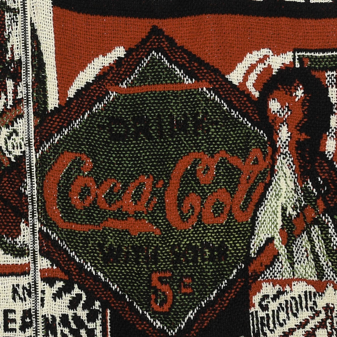 Coca-Cola Double Tapestry Zip Through