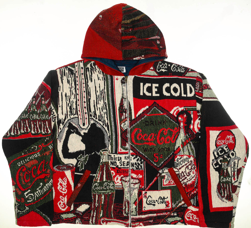Coca-Cola Double Tapestry Zip Through