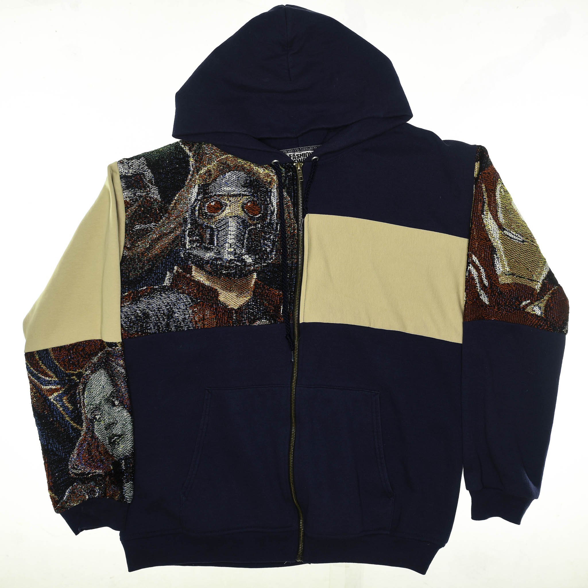 Marvel Superheroes Patchwork Tapestry Zip Up