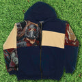 Marvel Superheroes Patchwork Tapestry Zip Up