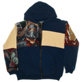 Marvel Superheroes Patchwork Tapestry Zip Up