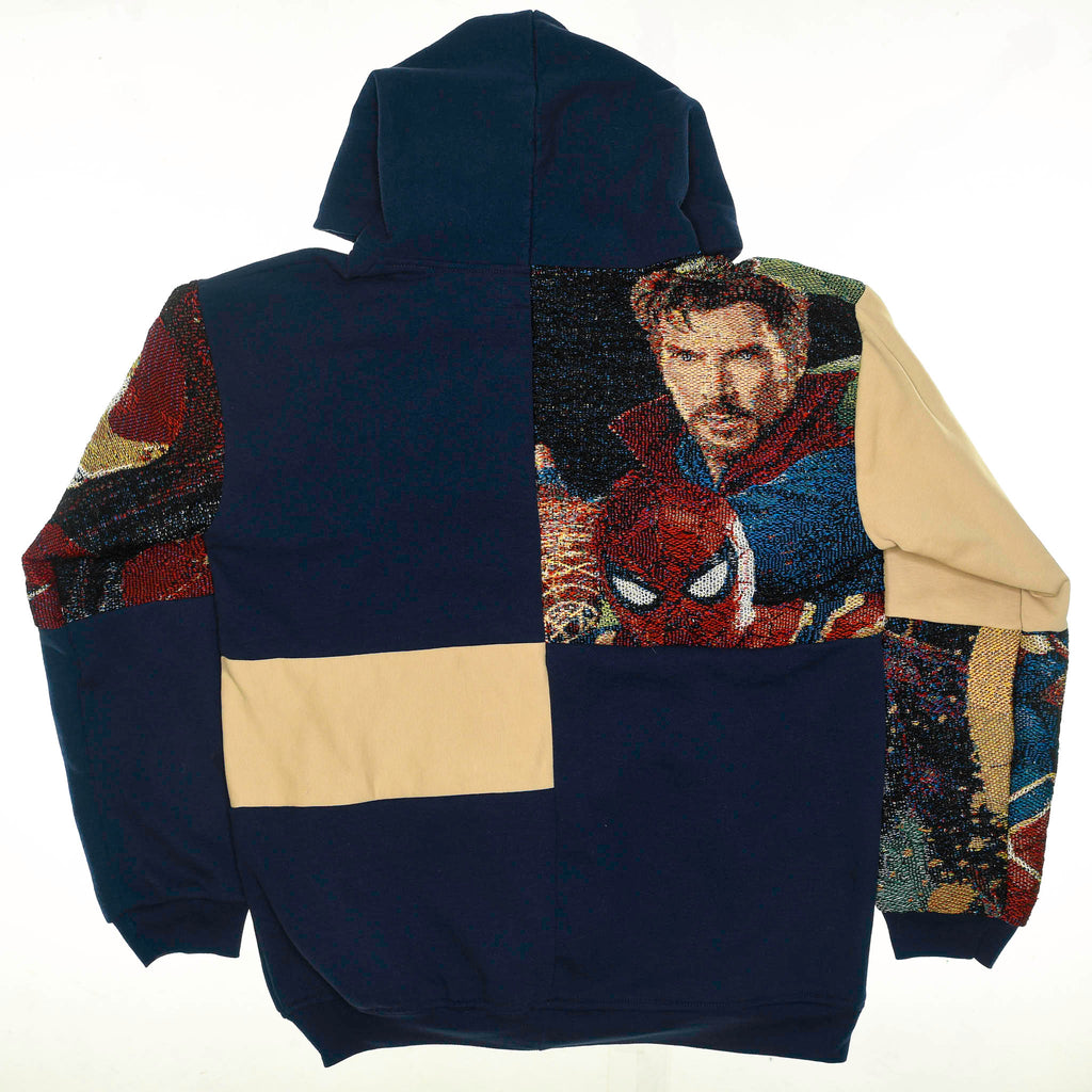 Marvel Superheroes Patchwork Tapestry Zip Up