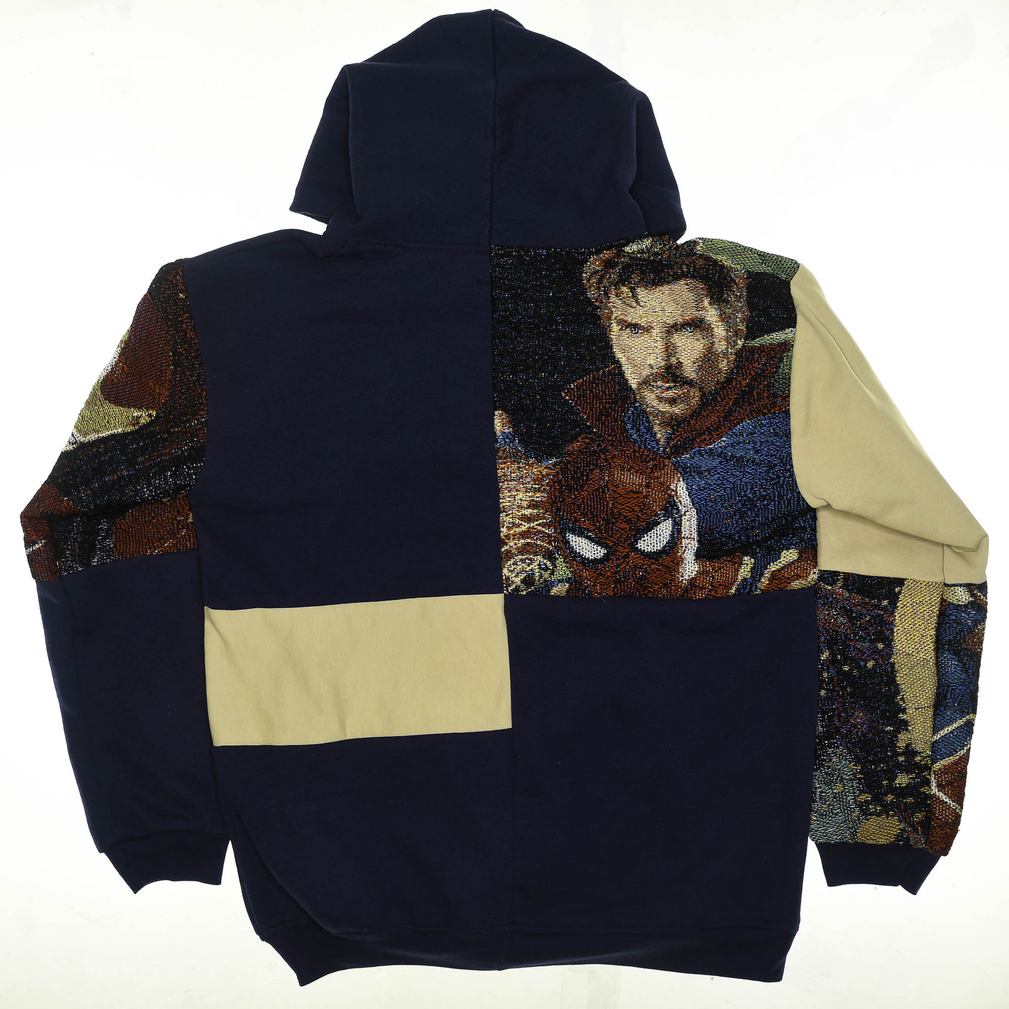 Marvel Superheroes Patchwork Tapestry Zip Up