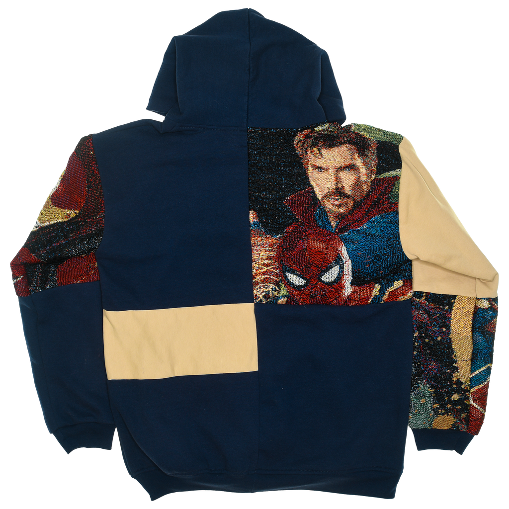 Marvel Superheroes Patchwork Tapestry Zip Up