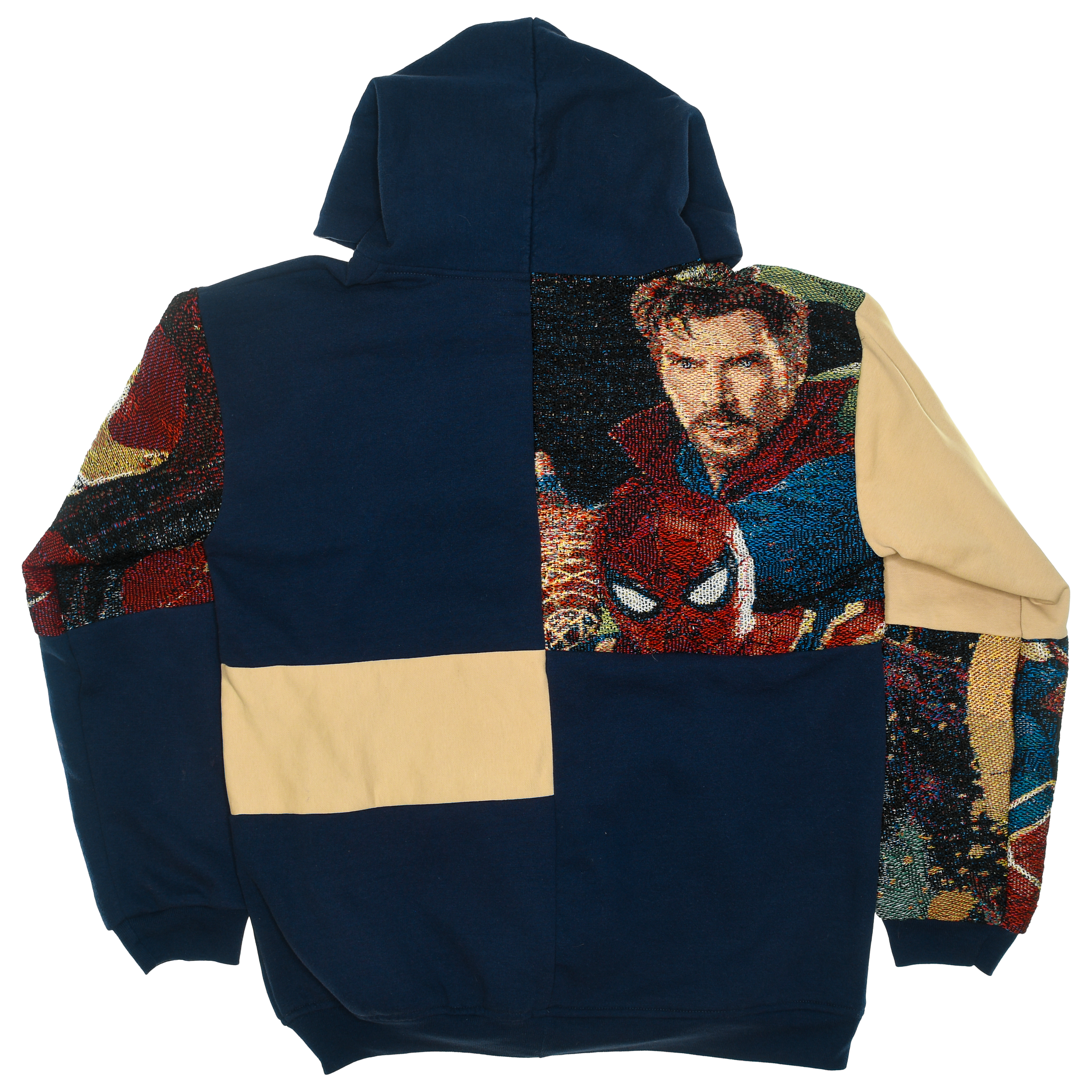 Marvel Superheroes Patchwork Tapestry Zip Up