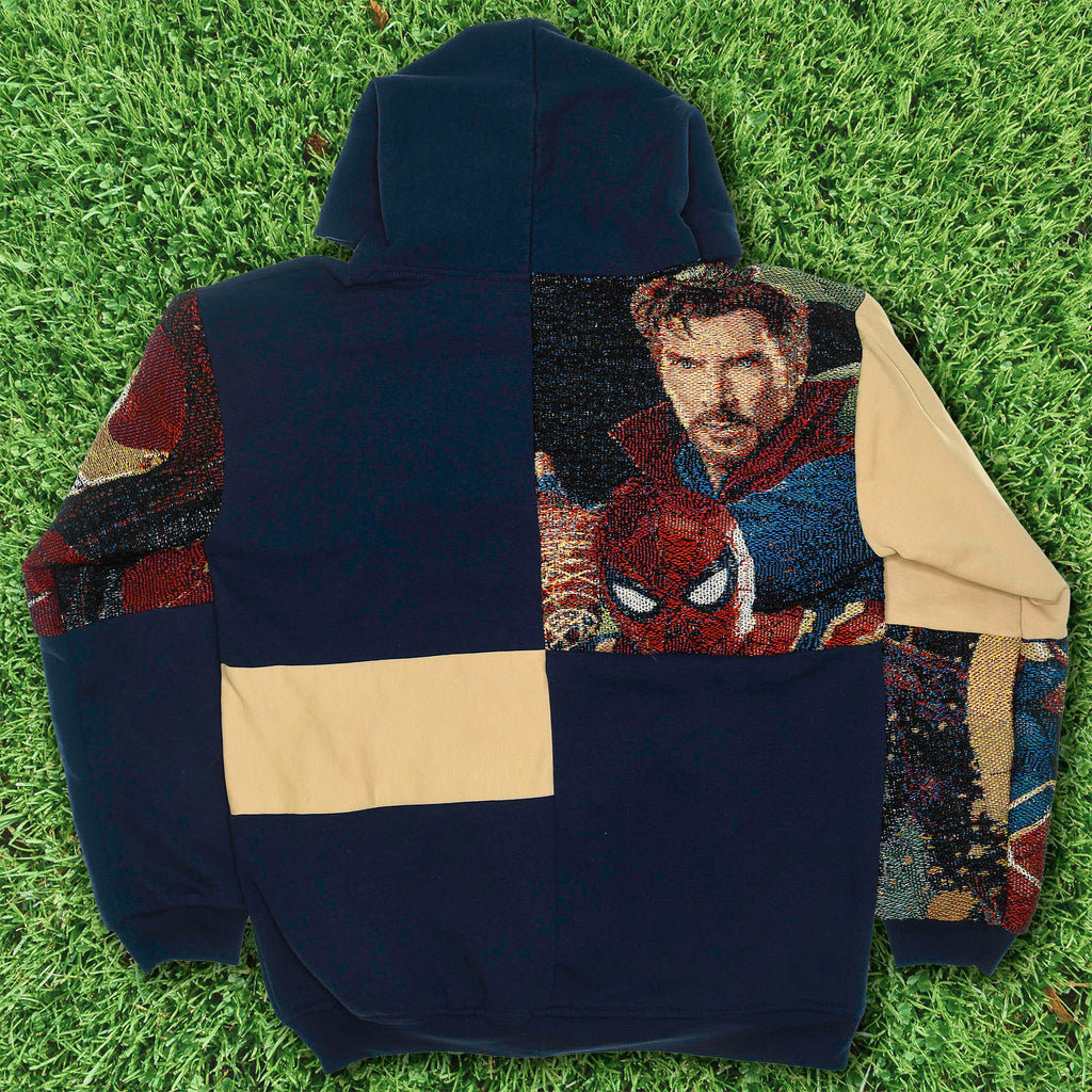 Marvel Superheroes Patchwork Tapestry Zip Up