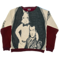 Museum Bunny Mam Full Tapestry Panel Pullover