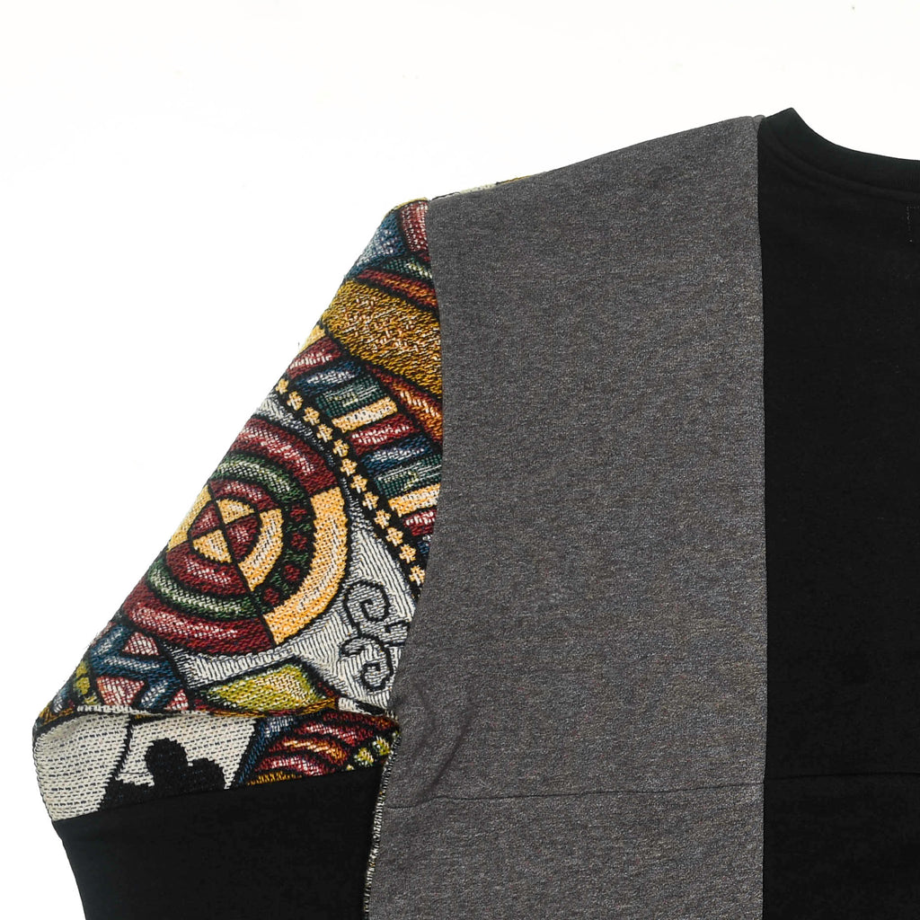 Jack Face Card Full Tapestry Panel Pullover