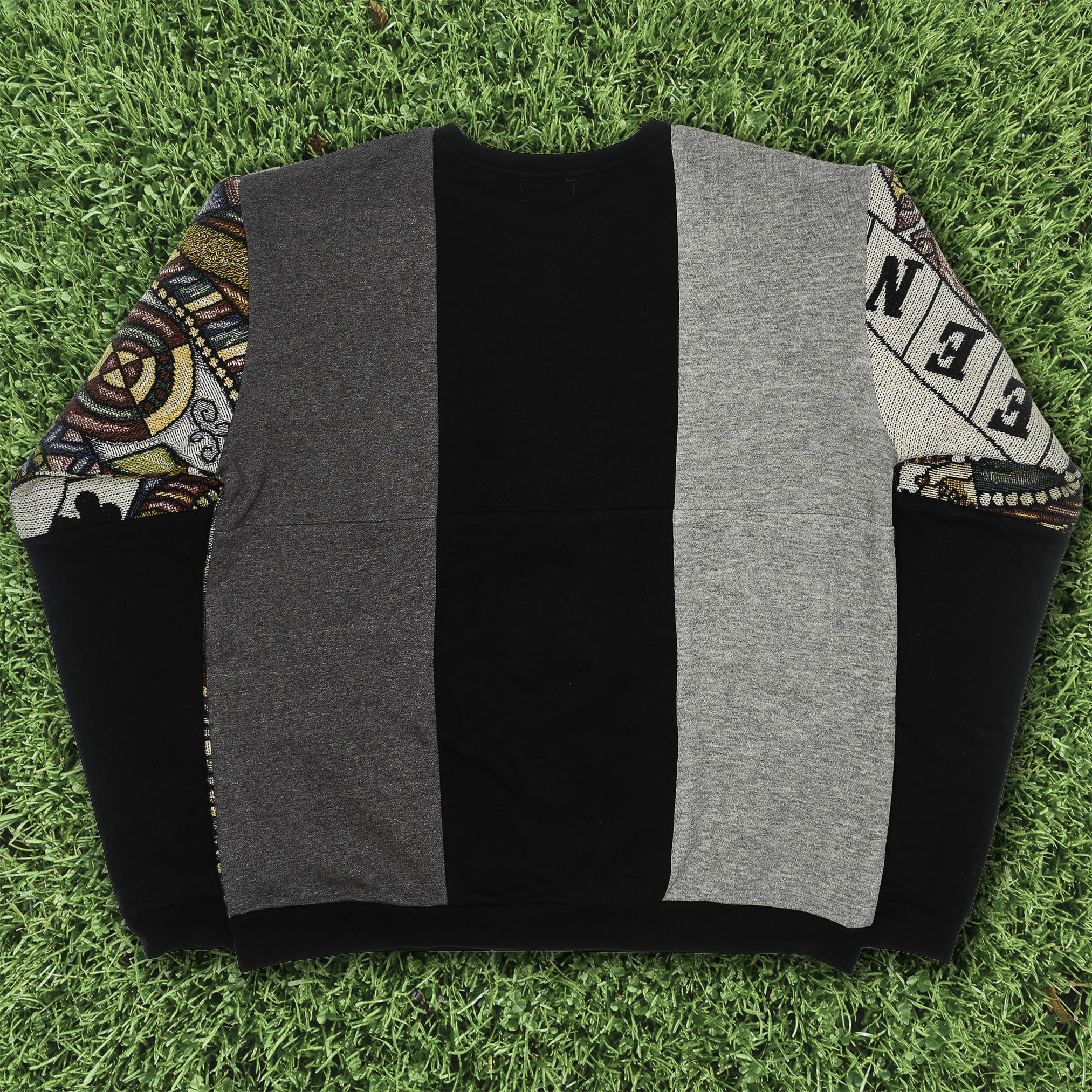 Jack Face Card Full Tapestry Panel Pullover